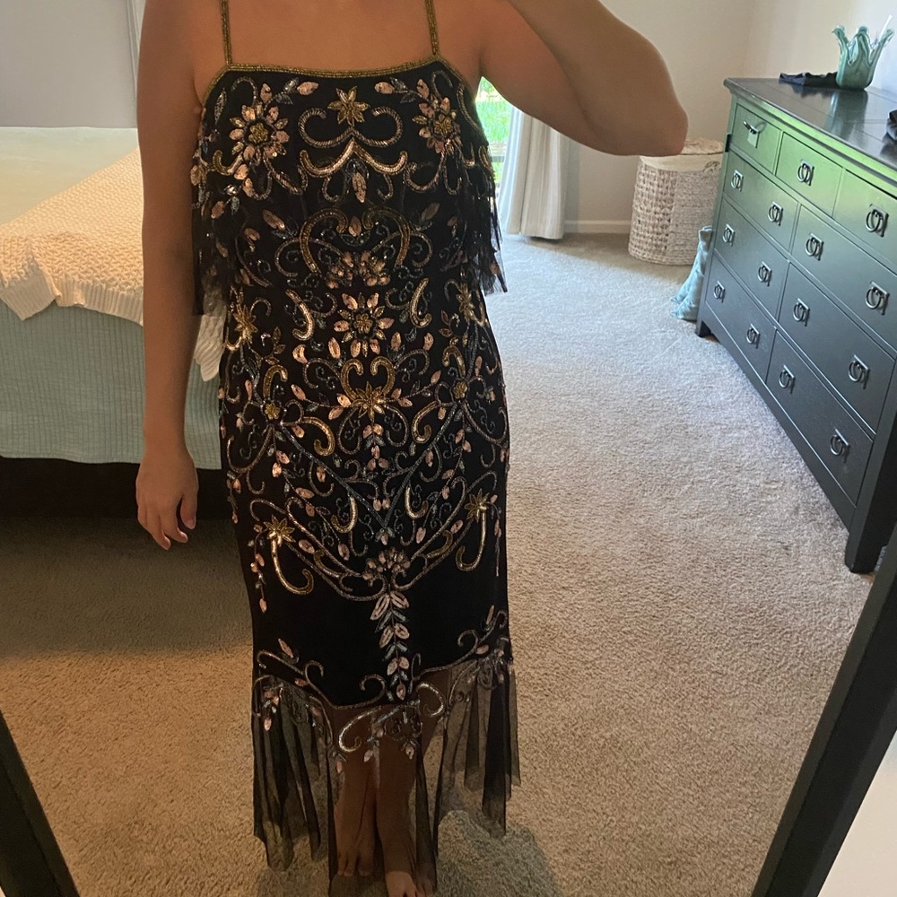 Aidan Mattox Beaded Dress